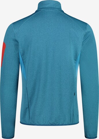 CMP Athletic Fleece Jacket 'Gridtech' in Blue