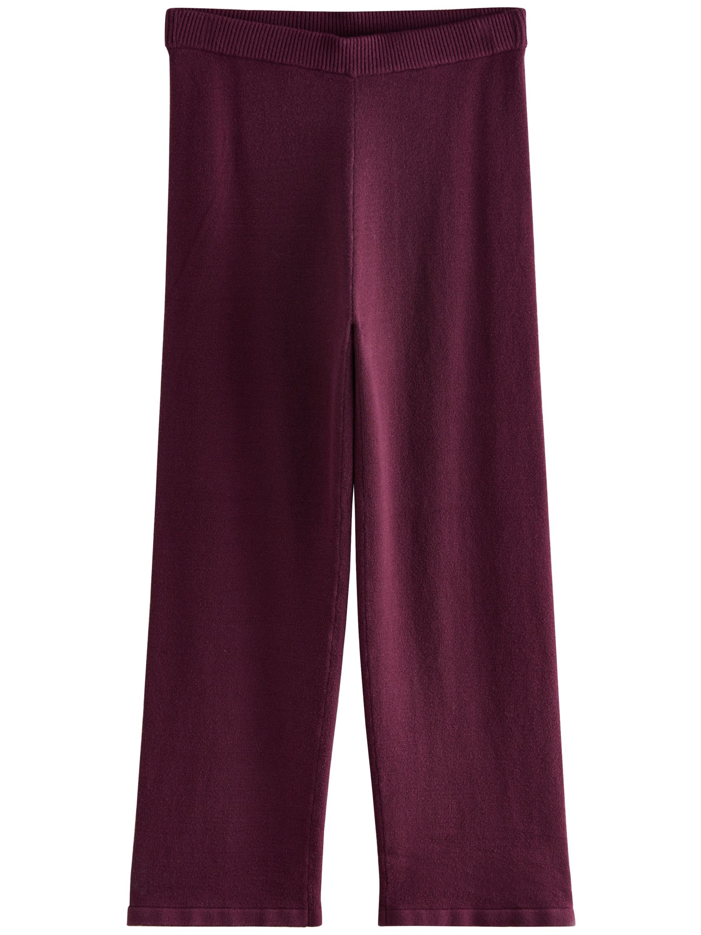 LAURA ASHLEY Wide leg Broek in Rood: voorkant