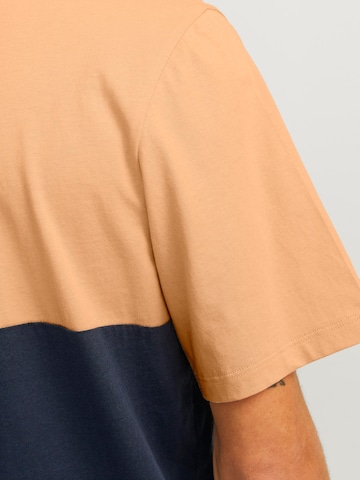 JACK & JONES Тениска 'Eryder' в оранжево