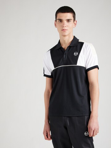 Tricou 'ALETTONE' de la Sergio Tacchini pe negru: față