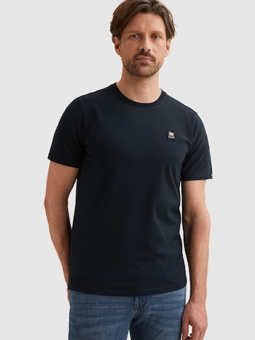 VANGUARD - Camiseta 'T-shirt with badge' en azul: frente
