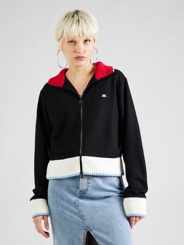 ELLESSE Cardigan 'Patsy' i sort: forside