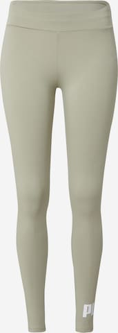 PUMA Sporthose 'ESS No. 1' in Grün: Vorderseite