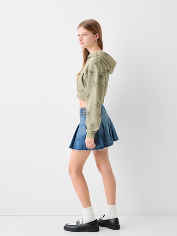 Veste de survêtement Bershka en beige