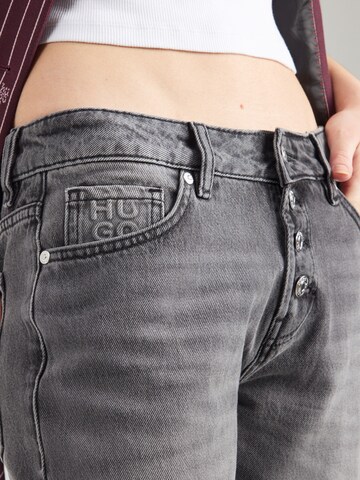 HUGO Normalny krój Jeansy 'Gilissi_5' w kolorze szary