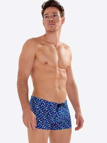 Maillot de bain ' Swim Shorts Socoa ' HOM en bleu : devant