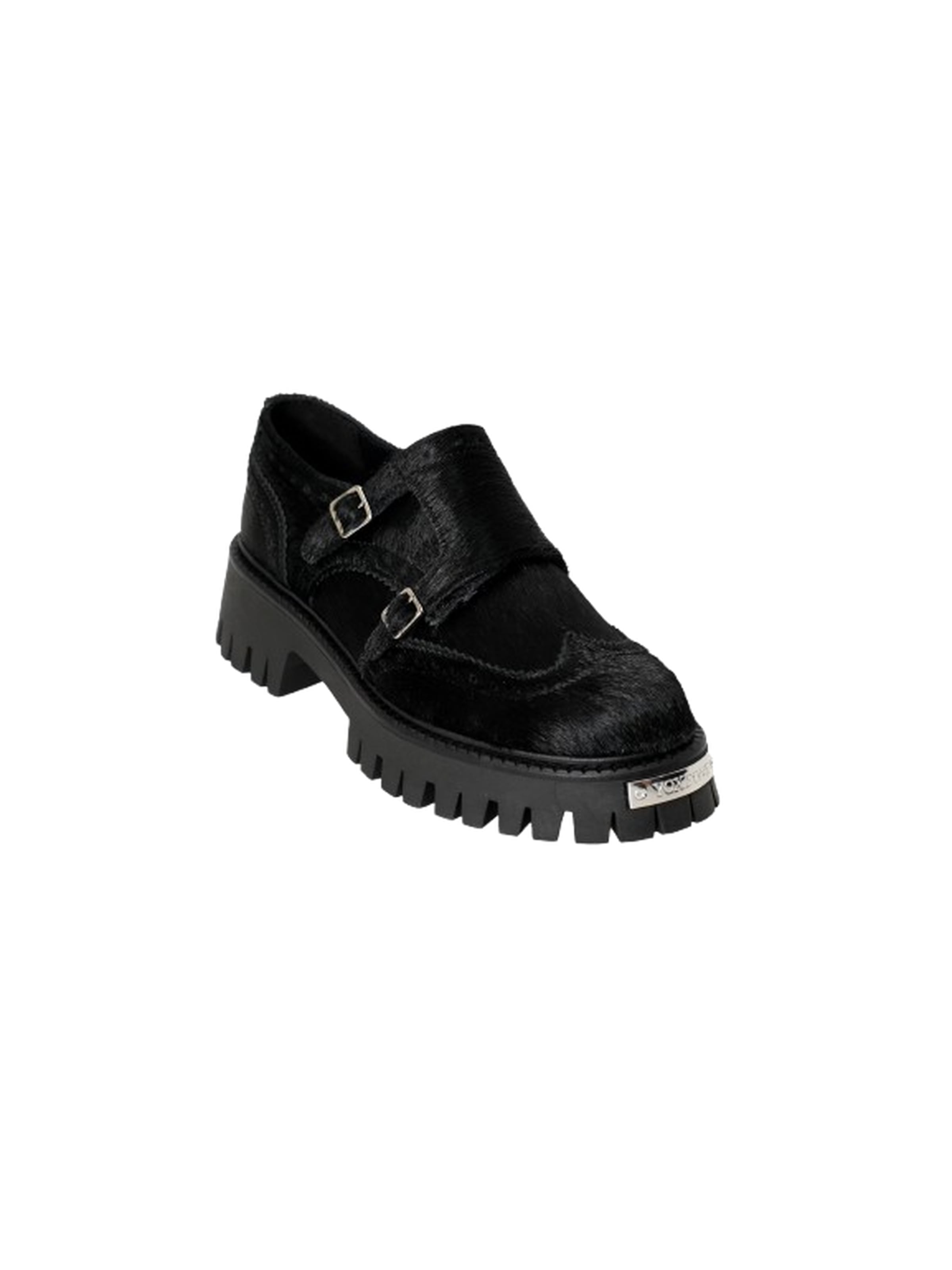 Yoxeone Mokassin 'MONK WILD' i sort: forside