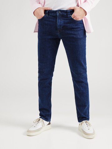 BOSS Slim fit Jeans 'DELAWARE' in Blue: front