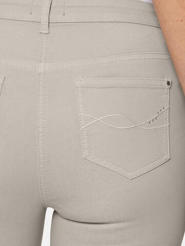 Regular Pantalon Goldner en gris