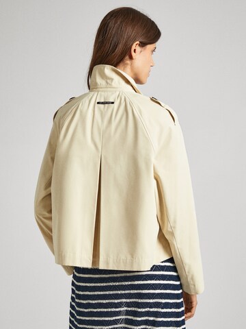 Pepe Jeans Between-Seasons Coat 'SHEILA' in Beige