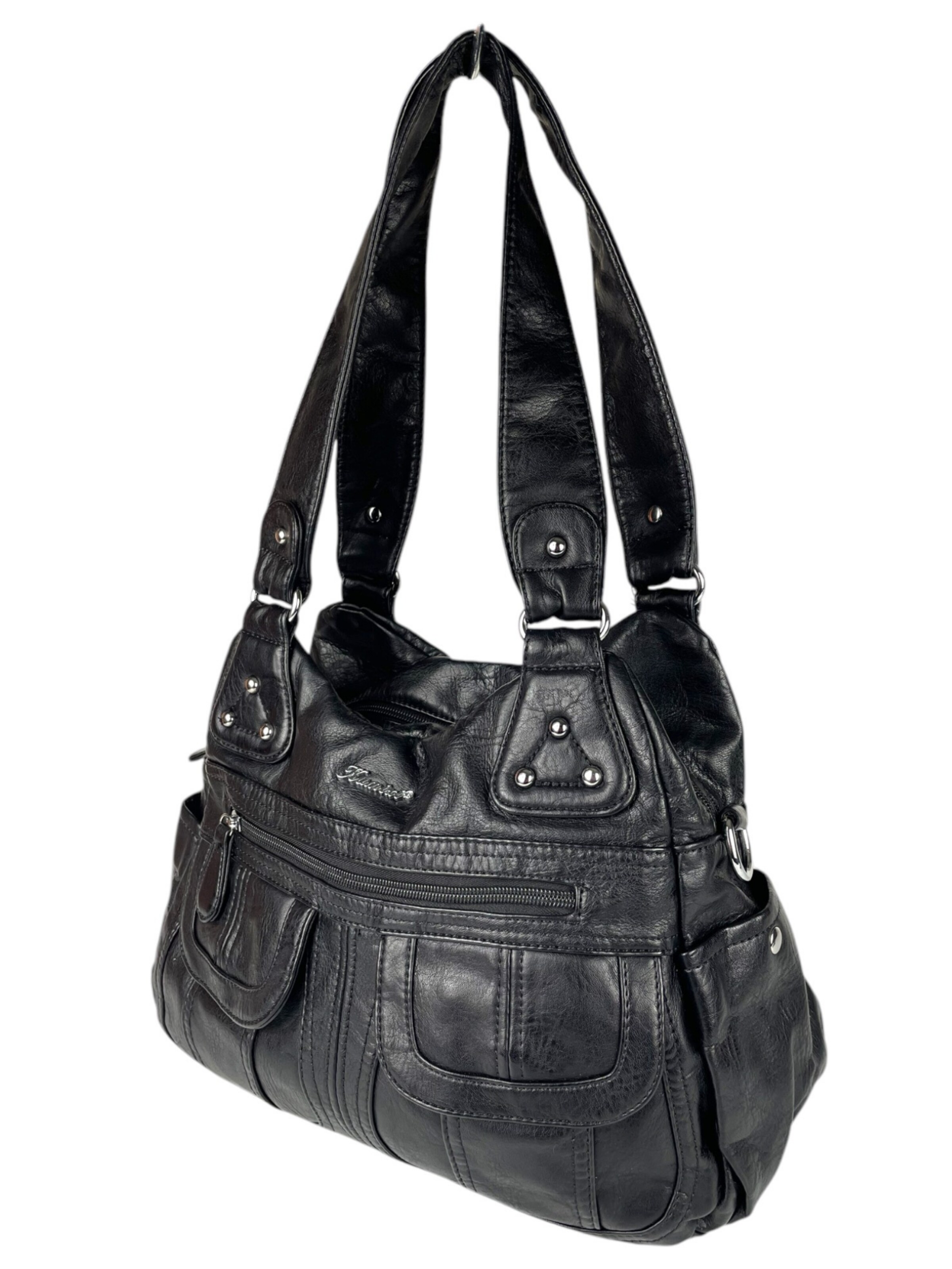 Kumixi Crossbody Bag in Black