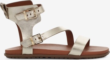 UGG Sandale 'Solivan Pale' in Gold