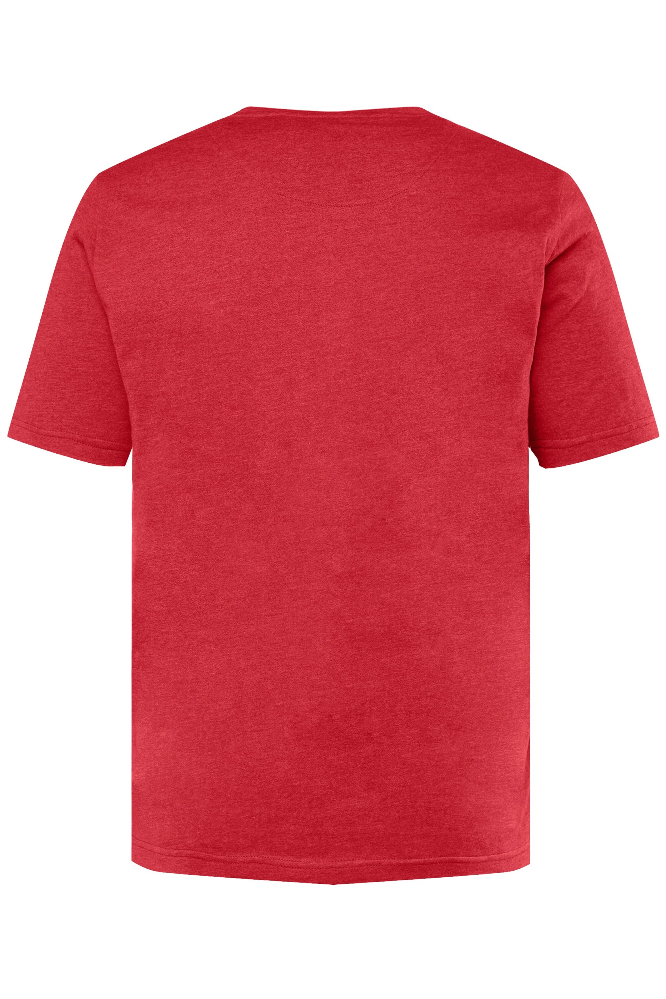 Men Plus Shirt in Red