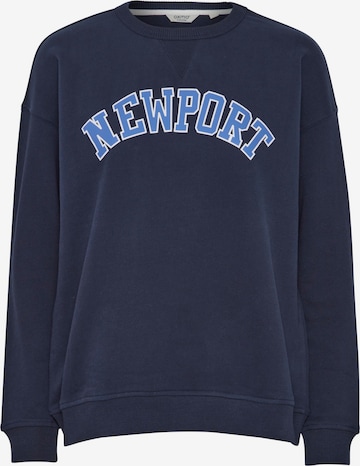 Oxmo Sweatshirt 'Coleen' in Blauw: voorkant