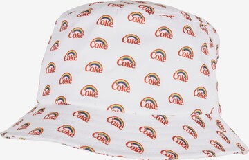 Cappello 'Coca Cola Pride' di Merchcode in bianco