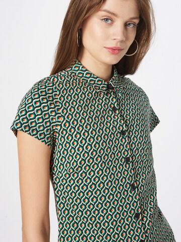 King Louie Blouse 'Rizo' in Groen