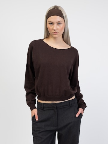 BROKE + SCHÖN Sweater in Brown: front