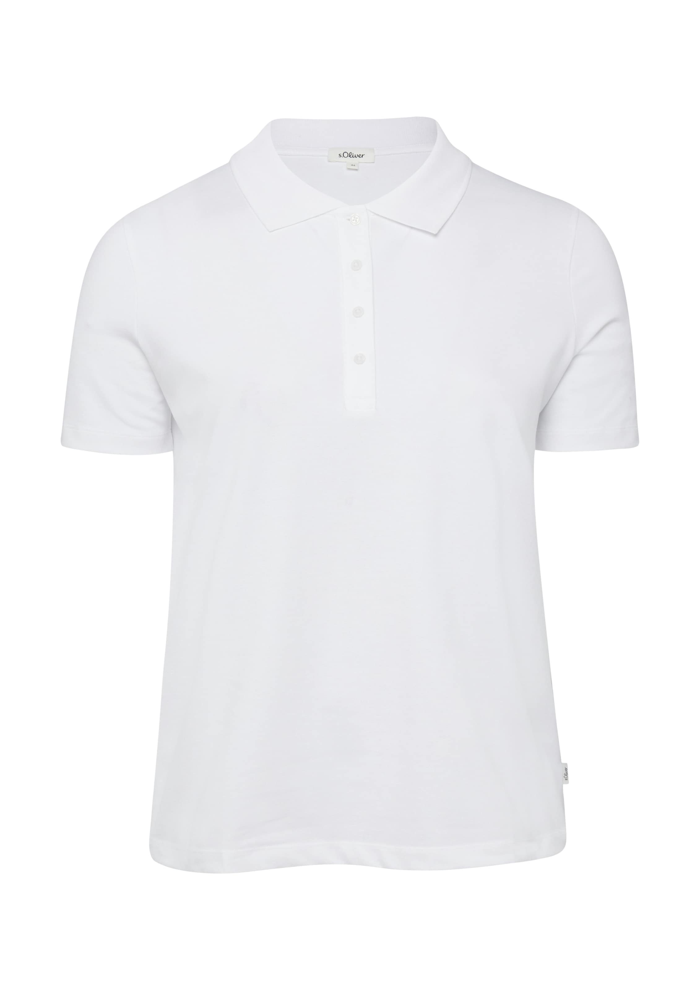 T-shirt s.Oliver en blanc : devant