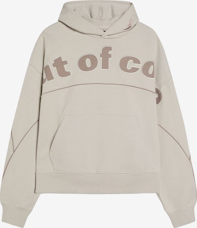 Bershka Collegepaita 'OUT OF CORE' värissä harmaa / tummanharmaa, Tuotenäkymä