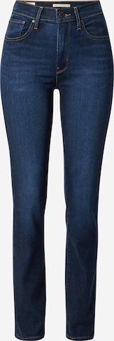 Jean '724™ High Rise Straight' LEVI'S ® en bleu : devant