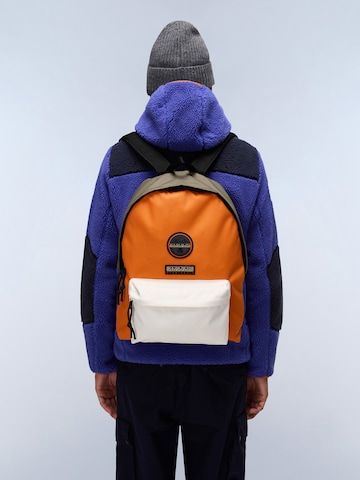 Rucsac 'VOYAGE 3' de la NAPAPIJRI pe portocaliu: față