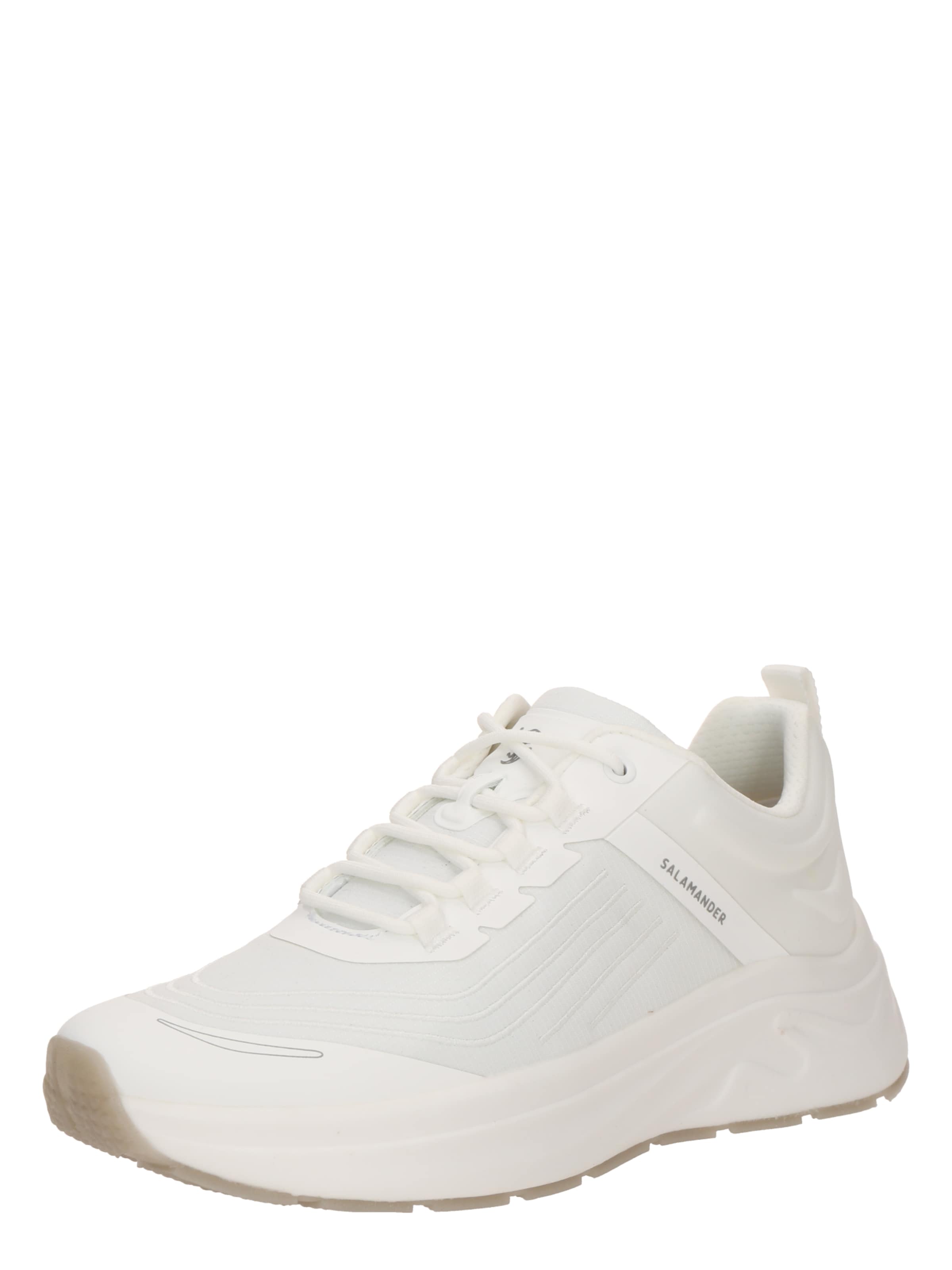 SALAMANDER Σνίκερ χαμηλό σε λευκό: μπροστά