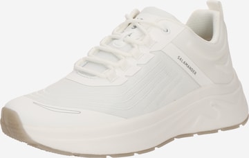 SALAMANDER Σνίκερ χαμηλό σε λευκό: μπροστά