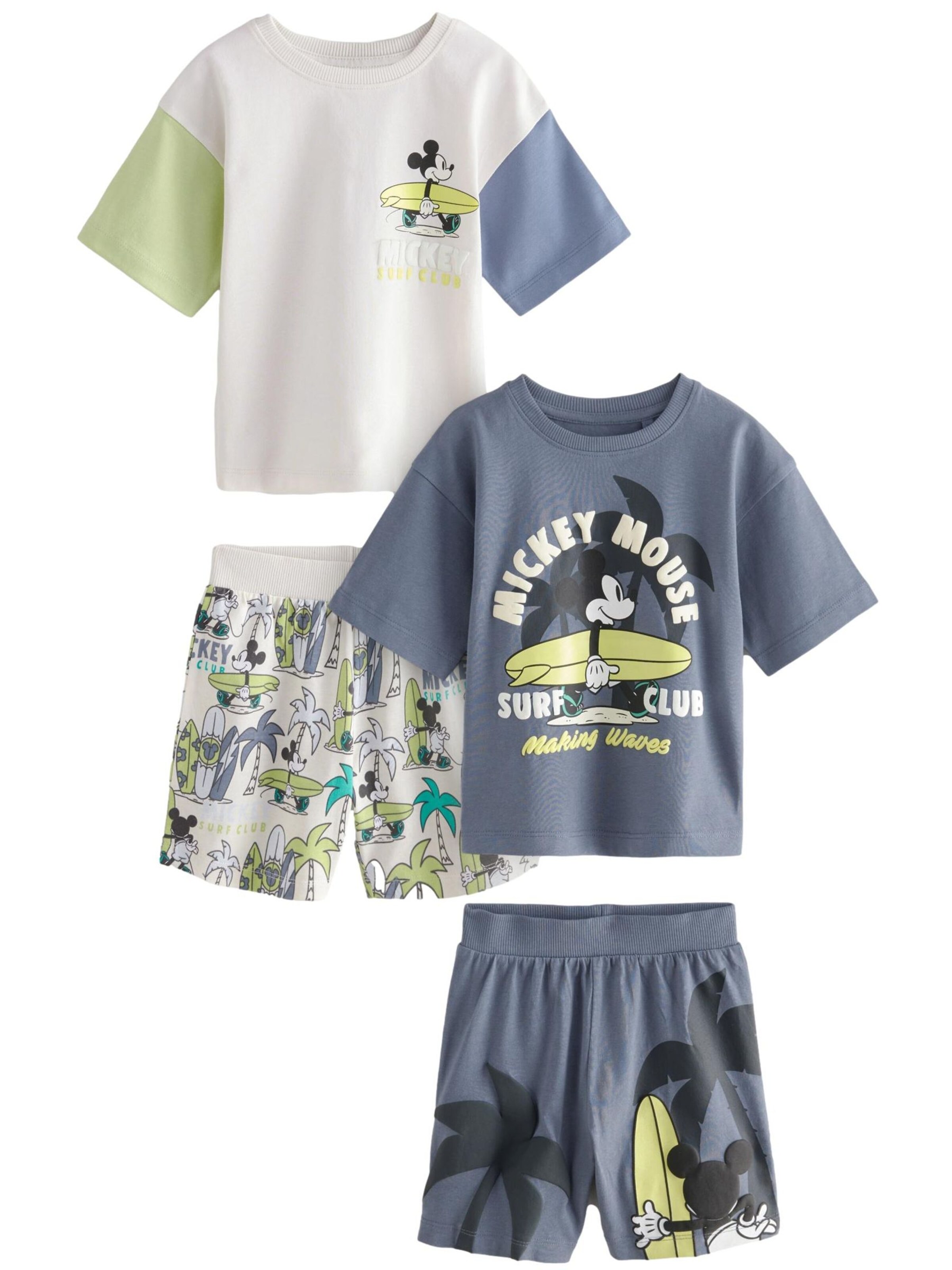 Next Pyžamo – šedá: přední strana