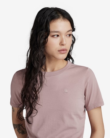 G-Star RAW Shirts 'Core' i pink