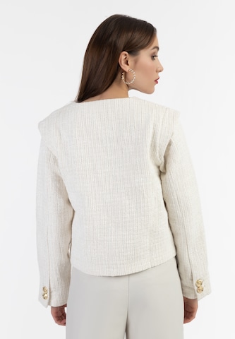 faina Blazer in White