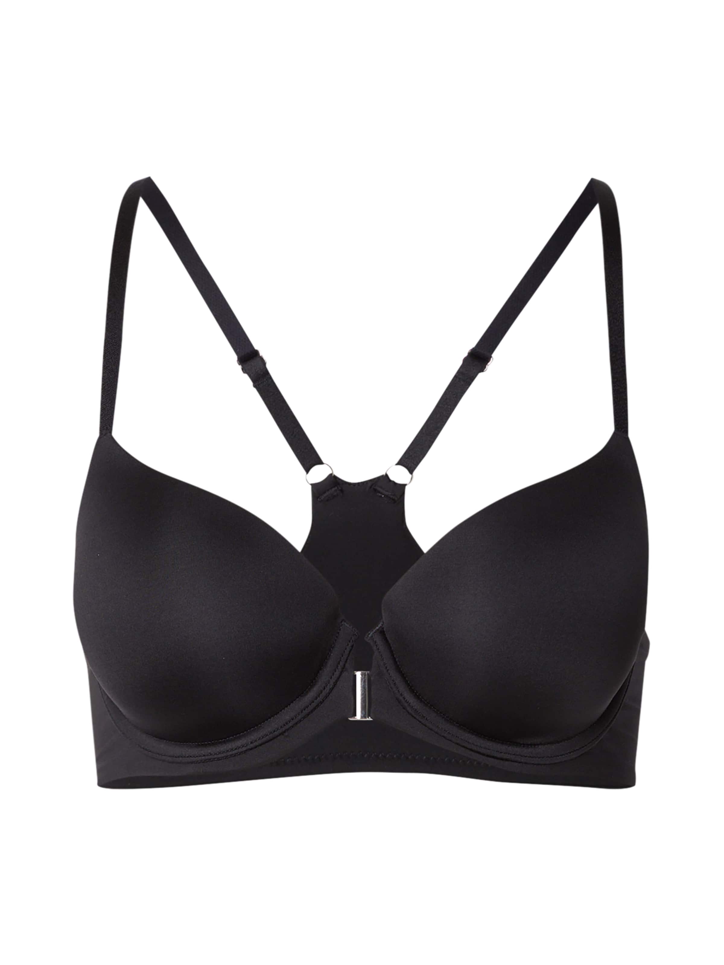 Lindex - Clásico Sujetador 'Lilja' en negro: frente