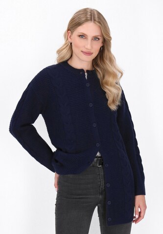 DreiMaster Vintage - Cárdigan en azul: frente