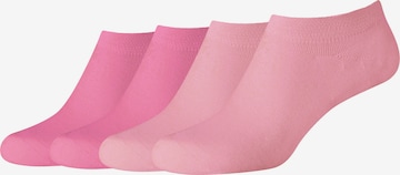 camano Ankle Socks in Pink: front