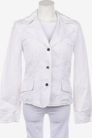 DOLCE & GABBANA Jacket & Coat in XS in White: front