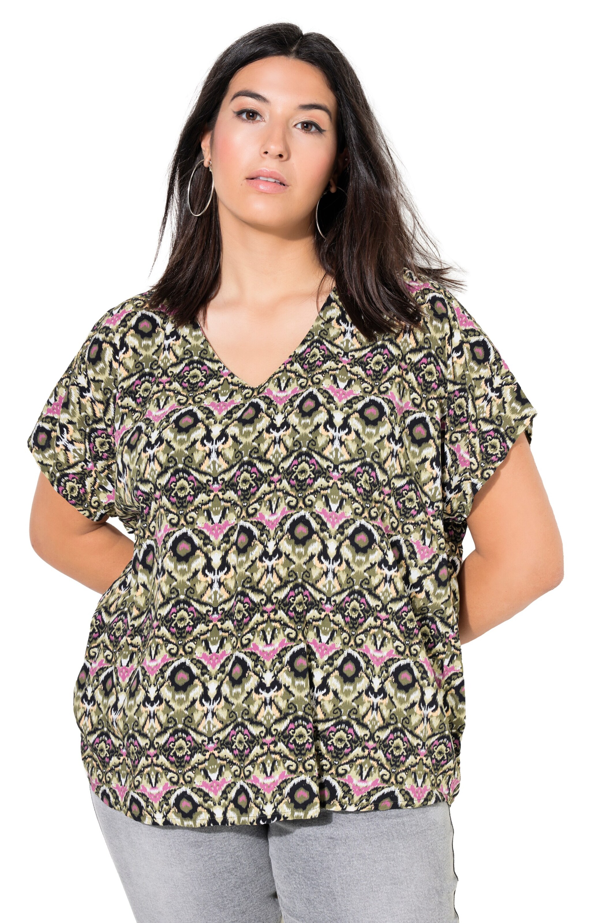 Studio Untold Bluse in Grün: Vorderseite