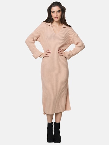 Robes en maille Elara en rose