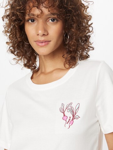 ESPRIT T-shirt i vit