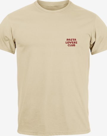 Neverless Shirt 'spaghetti' in Beige: Vorderseite