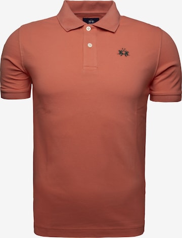 La Martina Shirt 'MAP300' in Oranje: voorkant