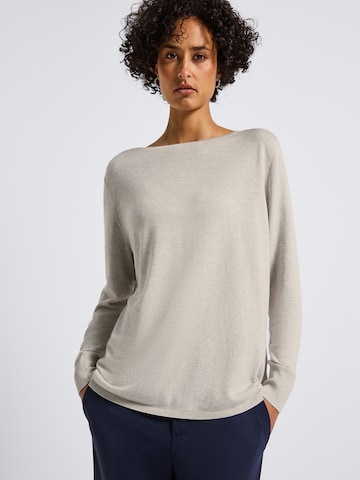 STREET ONE - Jersey en beige: frente