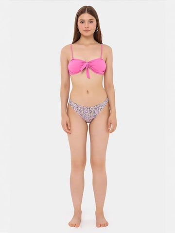 Hiccup Bandeau Bikini - rózsaszín
