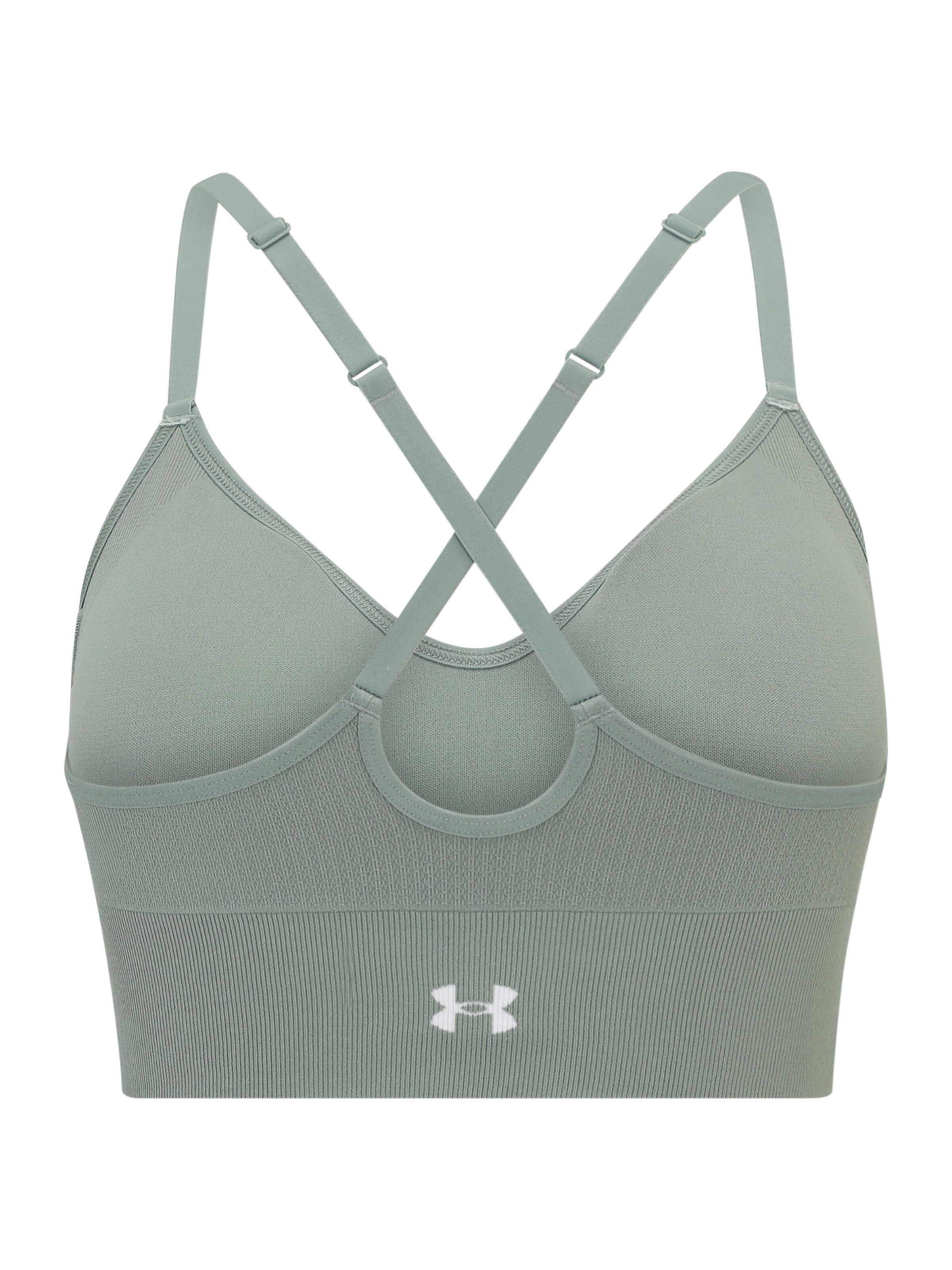 UNDER ARMOUR Bygelfri Sportbehå 'Vanish' i grön