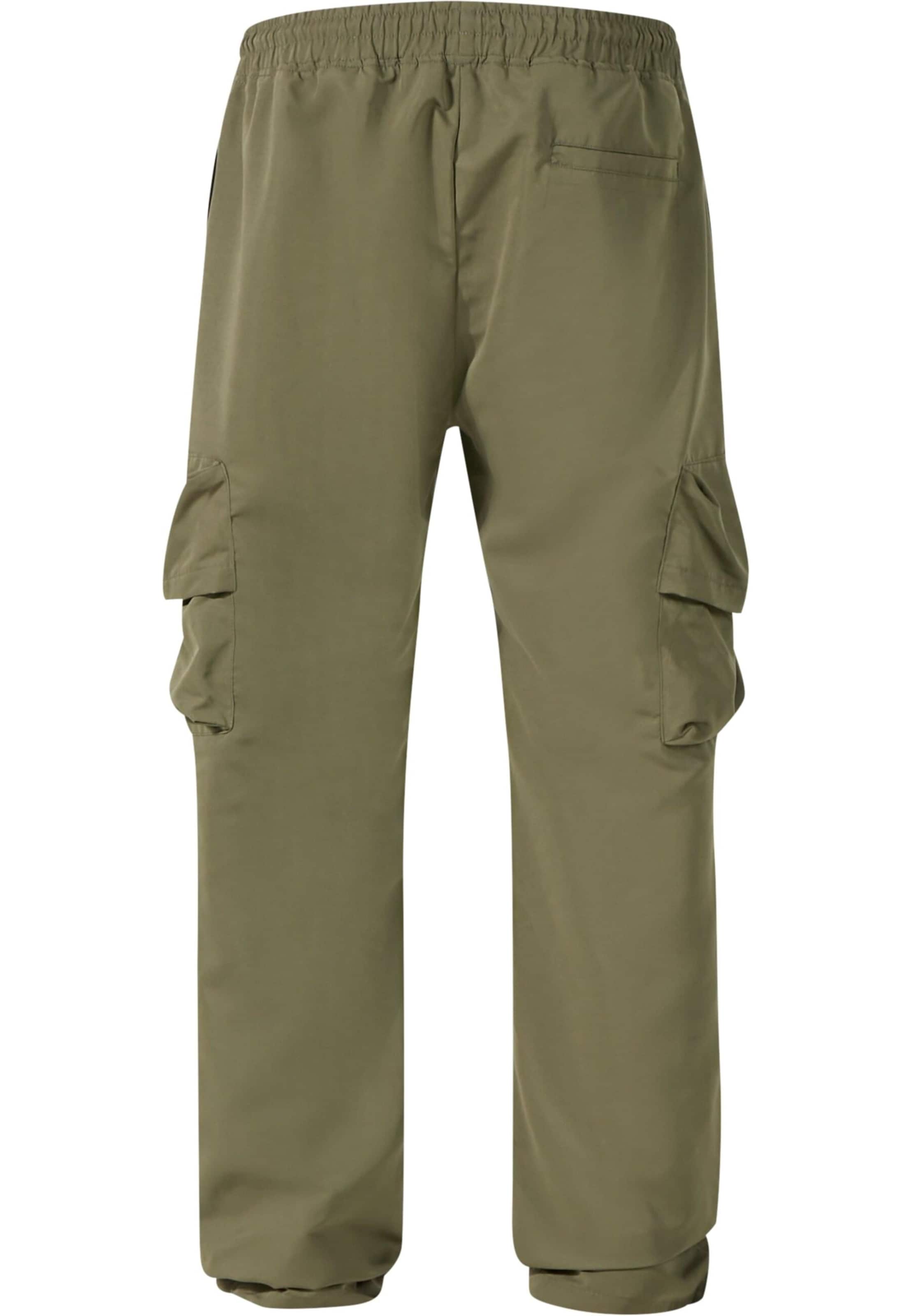 2Y Studios Широка кройка Карго панталон 'Taro' в зелено