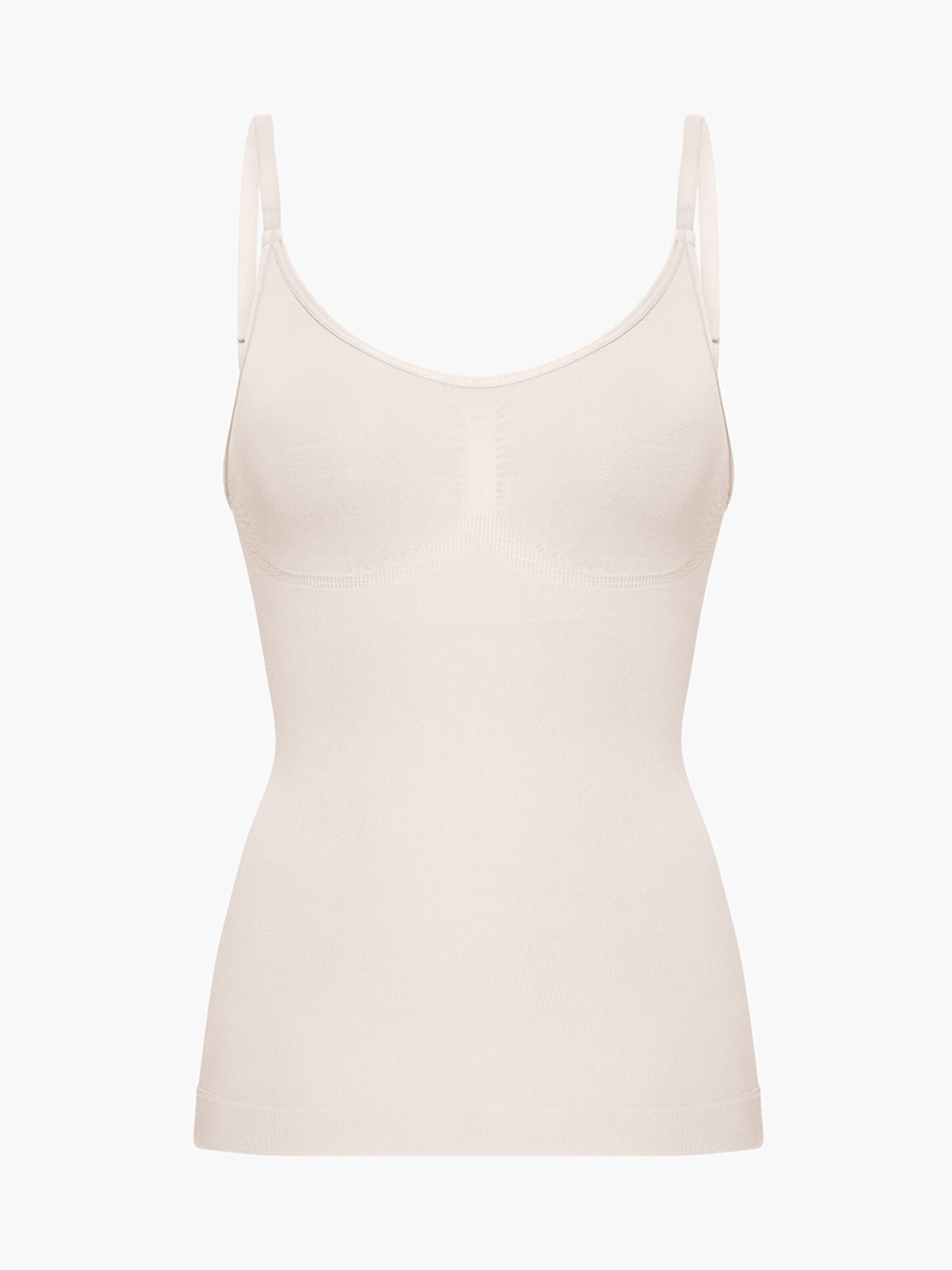 cfab Shapingtop 'Shaping Cami' in Beige: voorkant