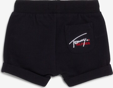 TOMMY HILFIGER Loosefit Hose in Schwarz