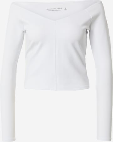 Abercrombie & Fitch Shirt in White: front