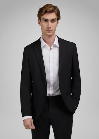 HECHTER PARIS Regular fit Business-colbert in Zwart: voorkant