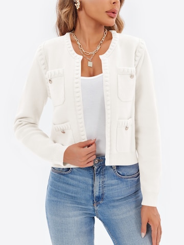 Imily Bela Kardigan w kolorze biały