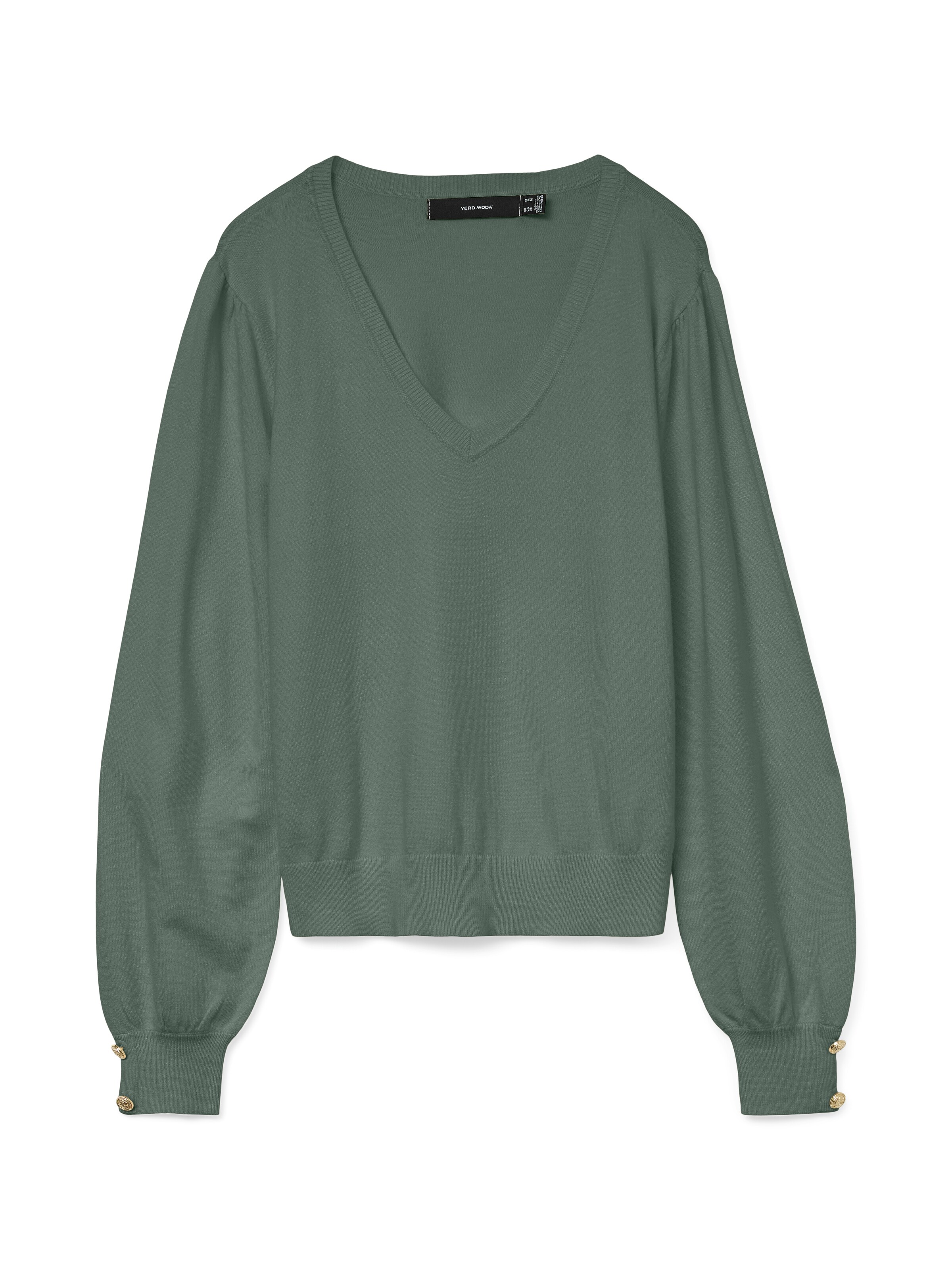 VERO MODA Pullover in Grün: Vorderseite