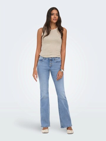 Evazați Jeans 'ONLMINDY' de la ONLY pe albastru